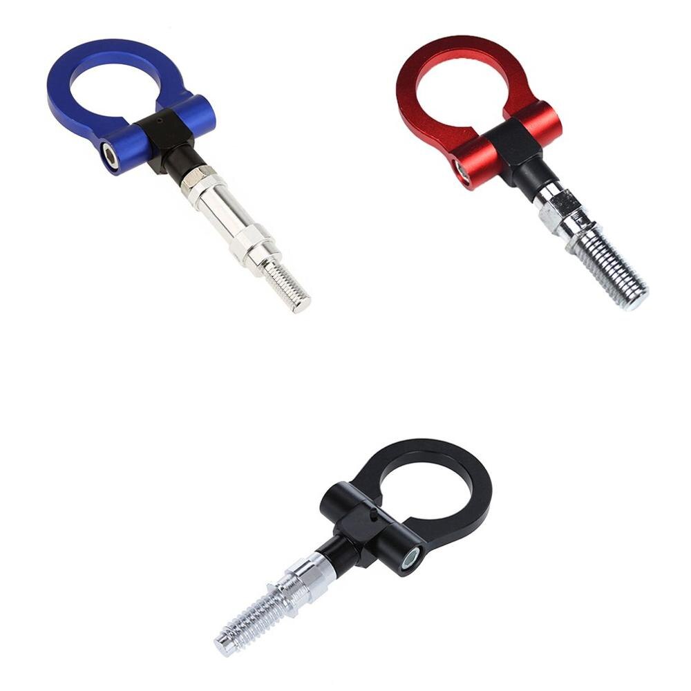 Car Modified Front Bumper Trailer Hook Universal Racing Modified for European Round Front Bumper Small Trailer Hook