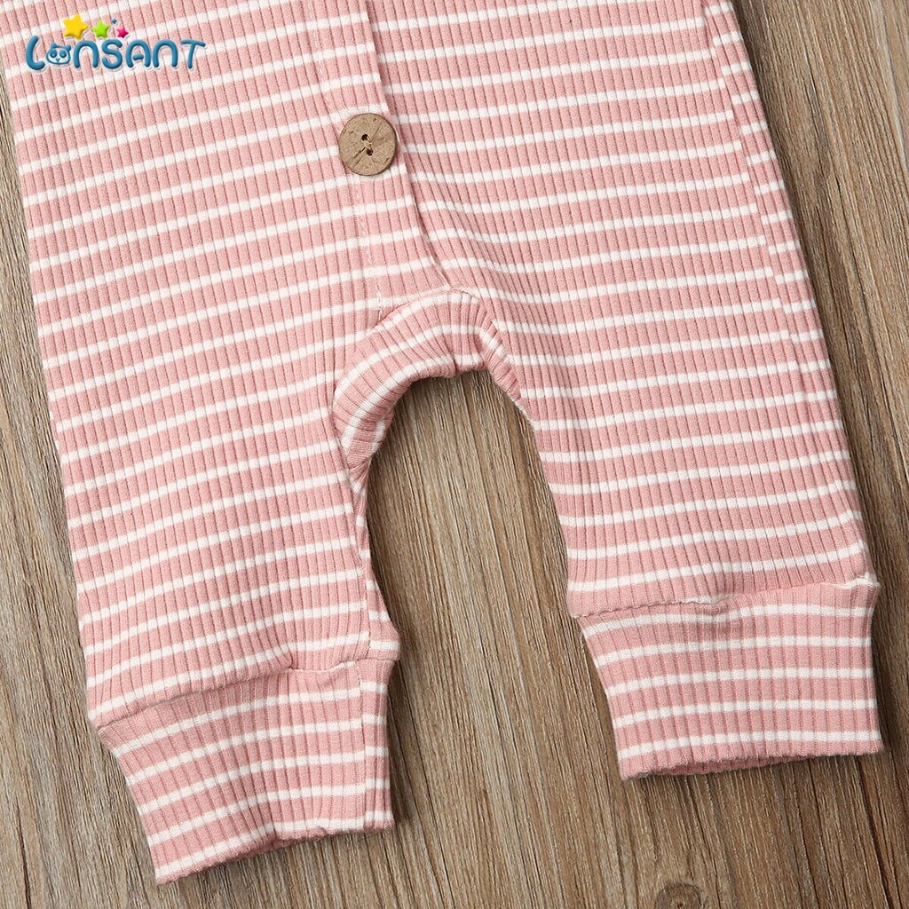 Lonsant 2019 novo babes roupas recém-nascidos de uma peça com capuz macacão manga comprida primavera bebê meninas meninos ternos do corpo macacão n30