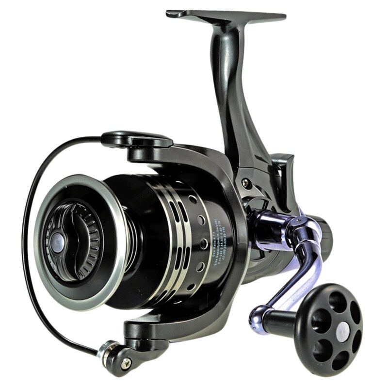 Coonor 11+1Bb Spinning Fishing Reel Gt4:7:1 Right/Left Handle Dual Brake System Carp Fishing Tackle Carretilha De Pesca