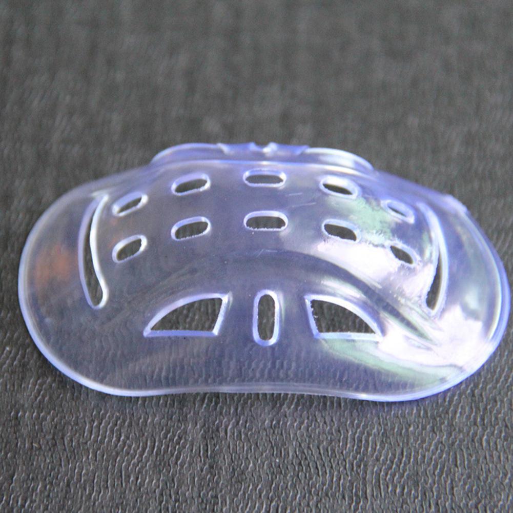 1Stck Universal- Helm Kinn Pad transparent Kinn Pad Helm Kinn Schutz Schutz Maske für Motorrad Fahrrad skaten Skifahren