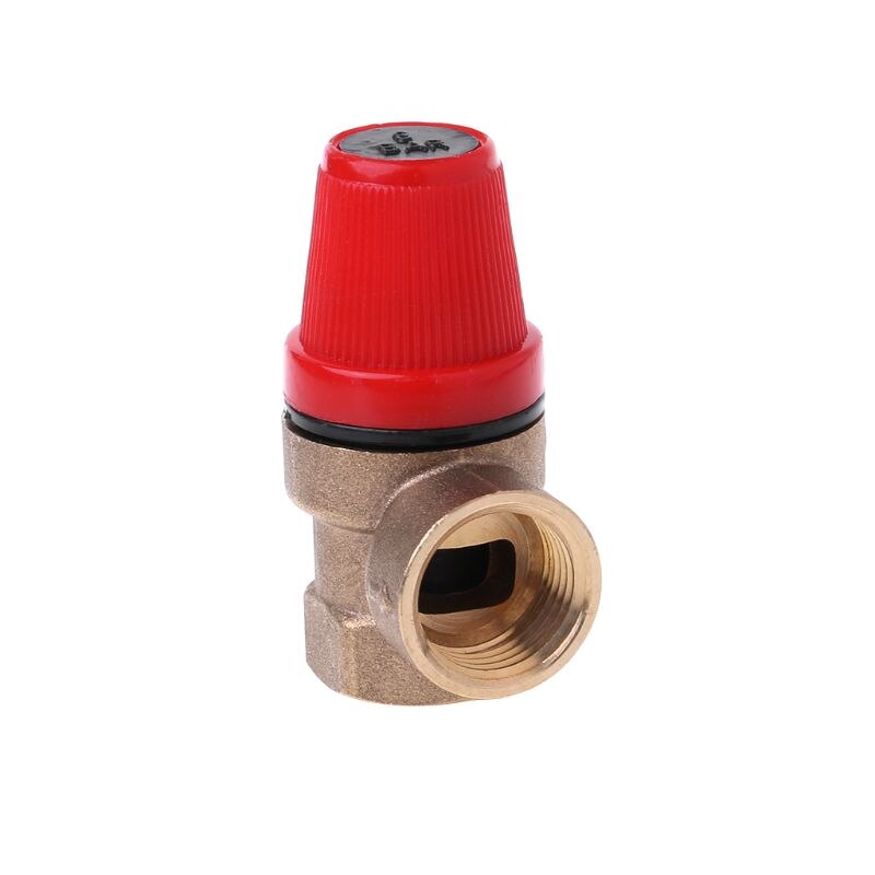 Brass Safety Valve Drain Relief Swithch For Solar Water Heater Double Inner Wire Brass Safety Valve