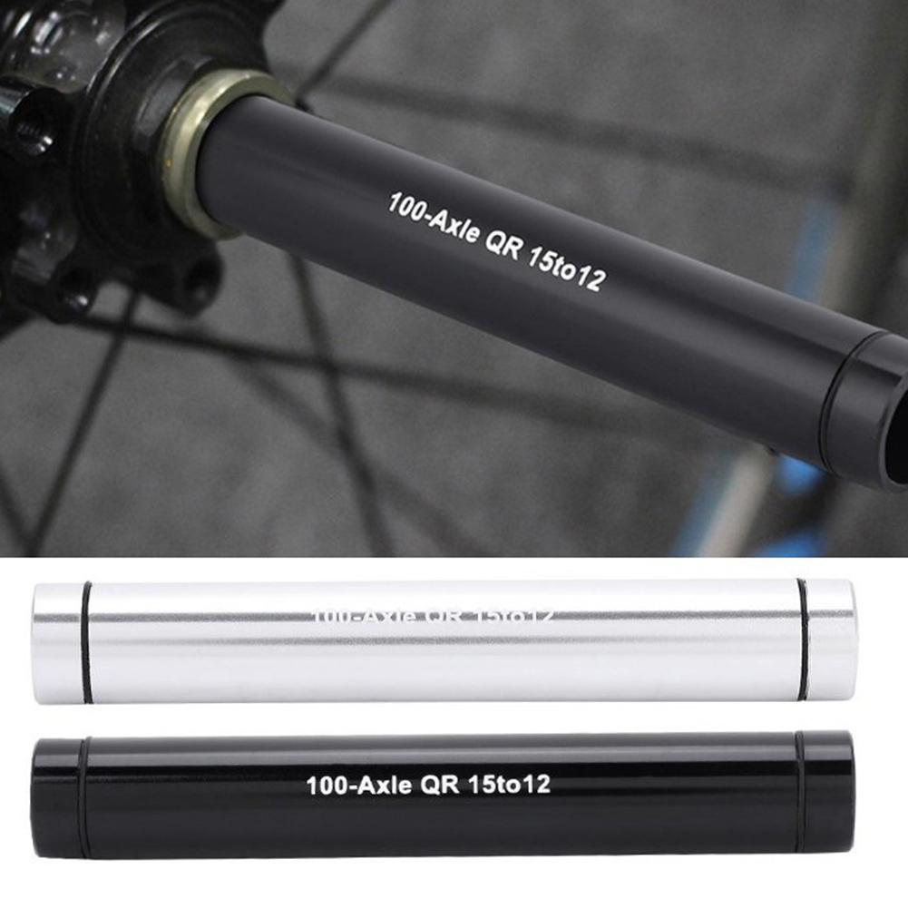 Aluminiumslegering mtb road mountainbike 100mm gaffel 15mm to 12mm gennem akseladapter reservedele til cykeltilbehør