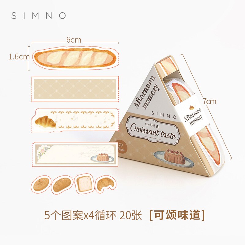 20pcs/pack Basic Frame Alphabet Stickers Cute Paper Tape Diy Decoration Scrapbooking Planner Handmade Label Stationery Kawaii: 6