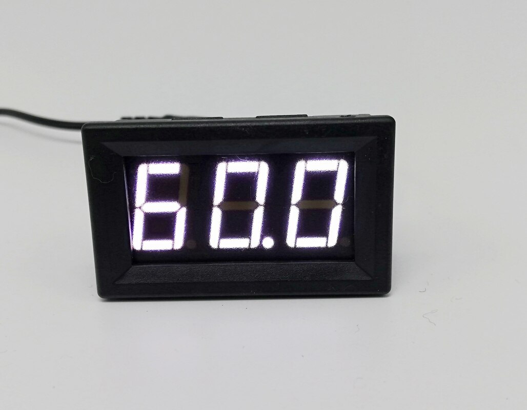 Electronic Counter /3 Bit 0.56 Digital Tube Display Gauge Head/pulse Count/packing Line Count: white
