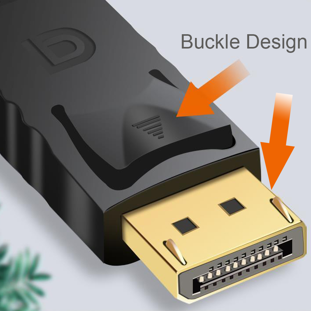 Hd 4K Displayport Naar Hdmi-Compatibele Adapter Kabel Converter Mannelijke Dp Naar Vrouwelijke Hdmi-Compatibele Video Audio Voor Tv Pc Projector