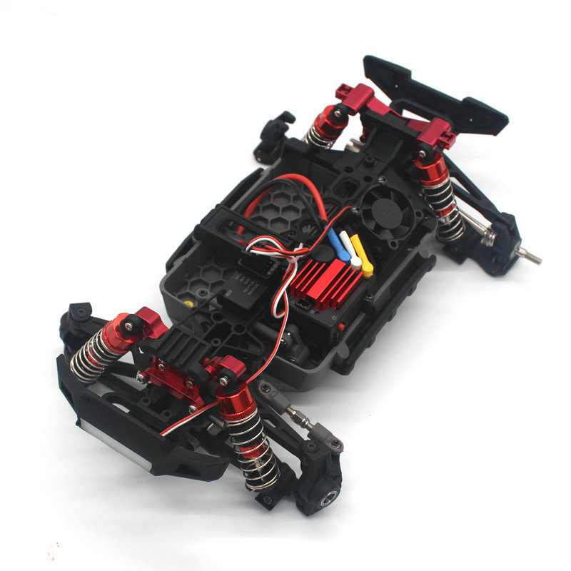 MJX Hyper Go RC piezas de coche 16207 16208 16209 16210 H16 Control remoto coche Metal soportes de choque delanteros y traseros Accesorios