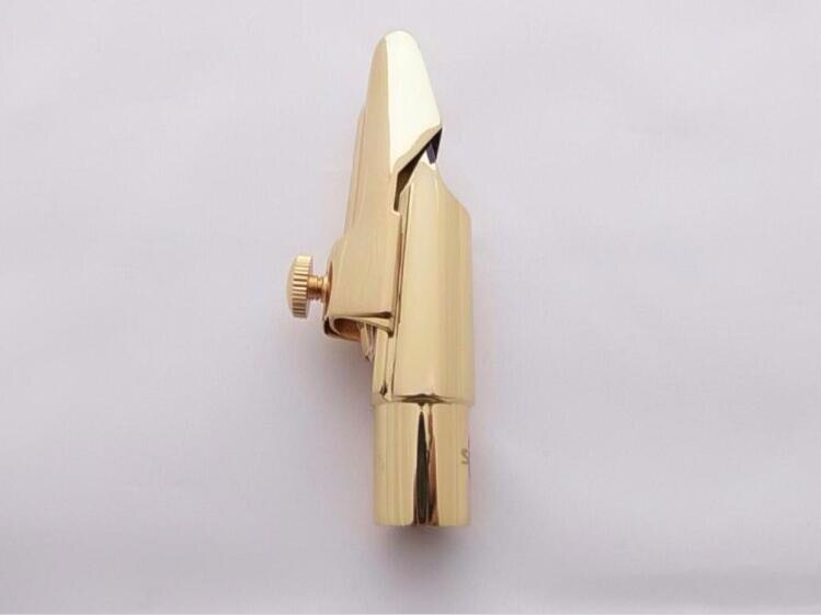 Tenor Soprano Alto Saxophone Metal Mouthpiece Gold Plating Sax Mouth Pieces Accessories Size 5 6 7 8 9