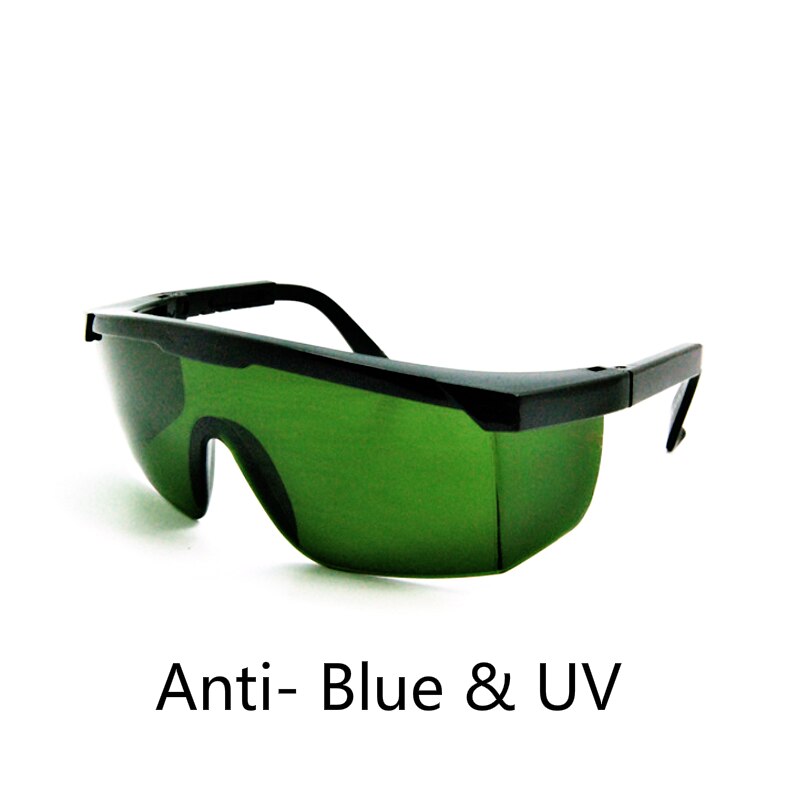 Indendørs hydroponics led voksrumsbriller beskyttelsesbriller med kasse blokke uva & uvb & ir stråler anti-rød / blå lindrer blænding: Anti blå og uv ir
