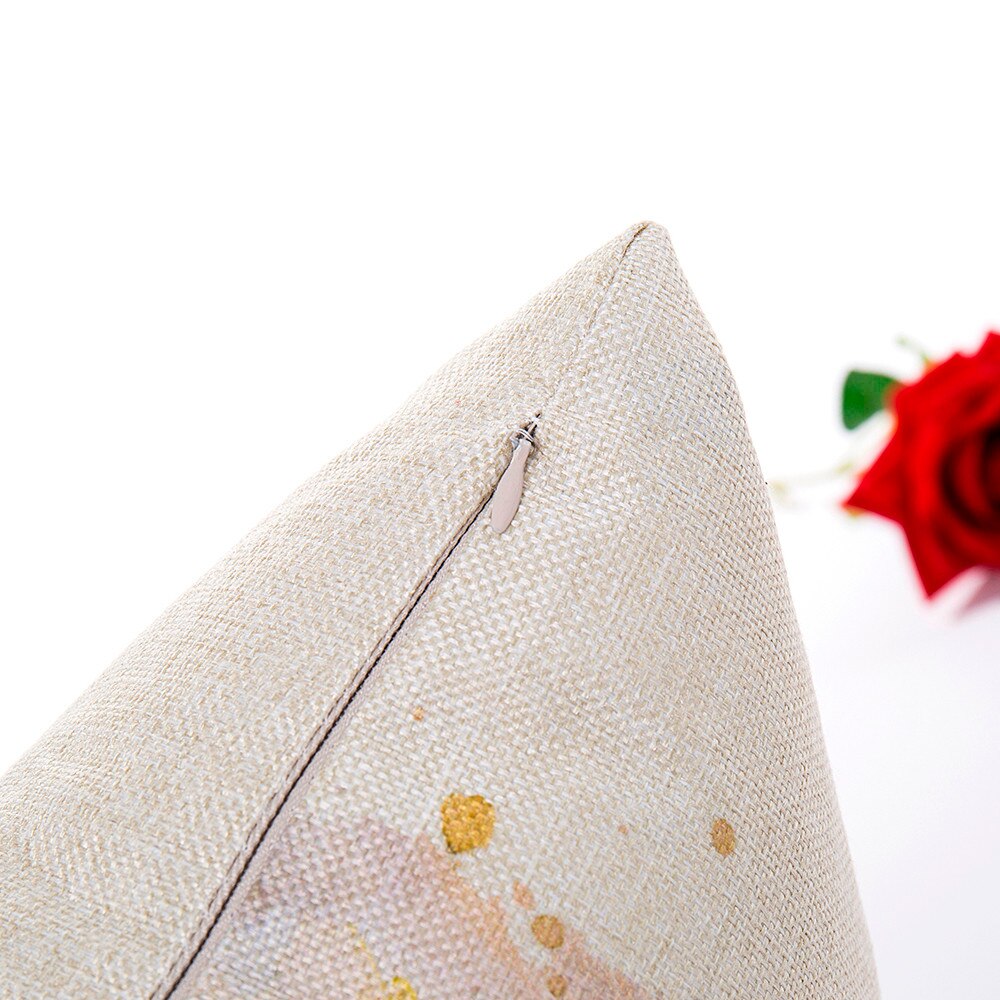 Taies d'oreiller de pâques canapé en lin housse de coussin confortable pour la maison oreillers décoratifs pour canapé Cojines Decorativos Para Sofá