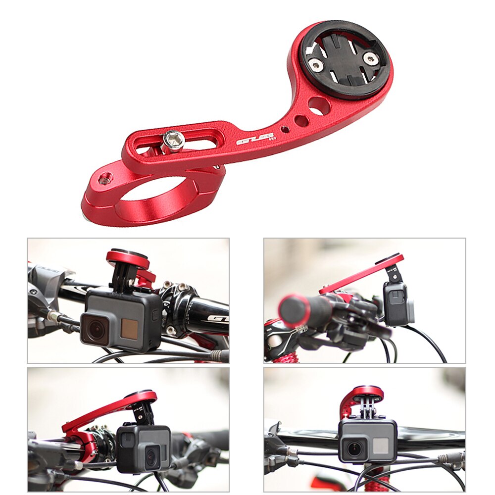 GUB Lenker Extender Kit CNC Bike Computer Halterung für Garmin Bryton Cateye mit Taschenlampe Halter Halterung für Ciclismo