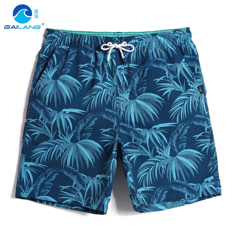 Badpak mannen zomer sneldrogende zwembroek badpak camouflage hawaiian board shorts plus size liner slips