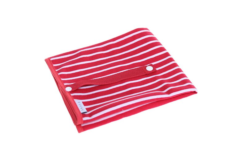 Waterdichte Babycommode Draagbare Luier Luier Veranderende Pad Reizen Veranderende Station Laken Protector Babyverzorgingsproducten: Rood