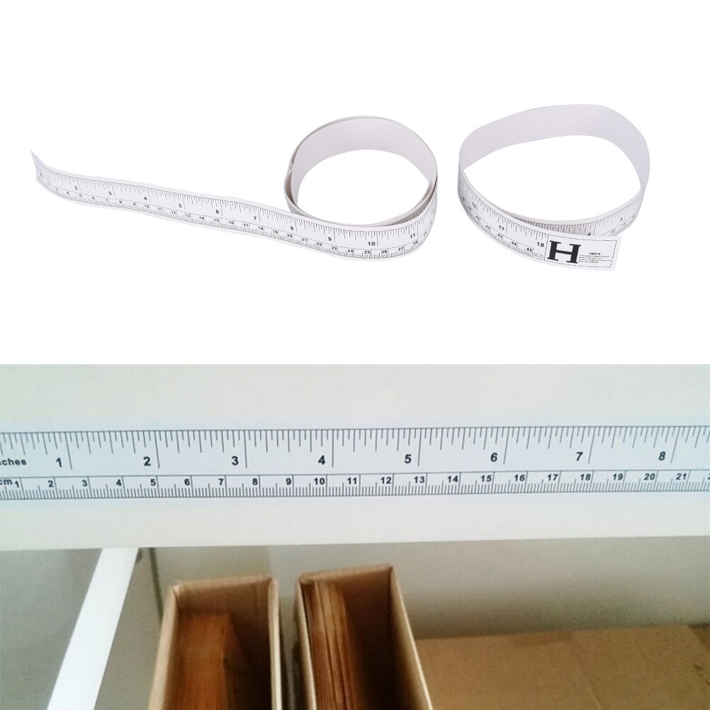 90cm Vinyl metrisch MaßBand Weichen Herrscher Band DIY Selbst Klebe MaßBand Aufkleber Hause NäHenne Werkzeug Zubehör