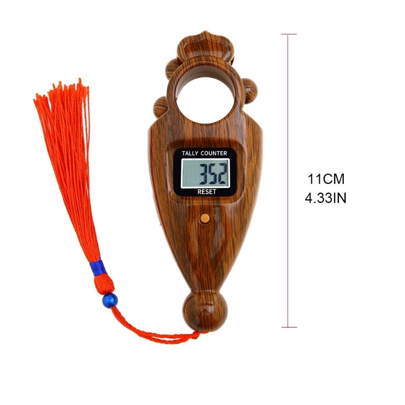 Electronic Digital Bead Finger Tally Tasbeh Misbaha Prayer Tasbih Golf Counter Portable Durable Safe Practical