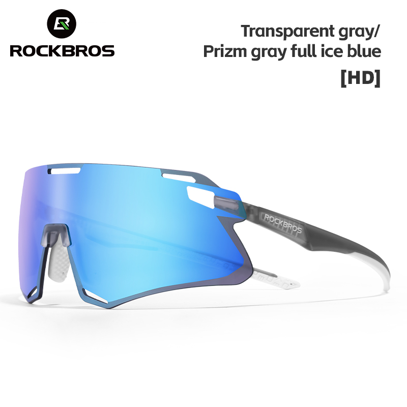 ROCKBROS lunettes de vélo polarisées/photochromiques lunettes de Protection lunettes de soleil de sport vtt vélo de route lunettes de cyclisme: green
