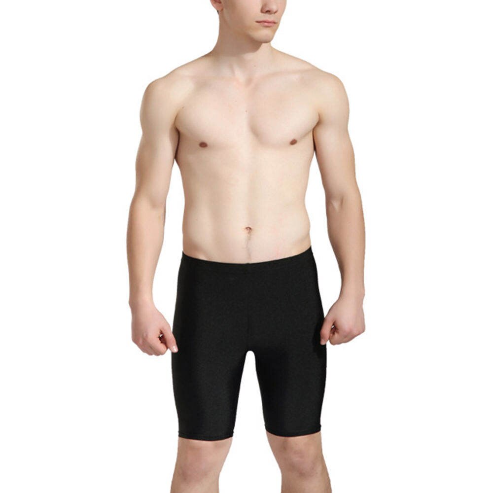 Nylon mænd mandlige svømning badetøj bokser shorts badedragt kufferter svømme sort strand slid trusser badedragt strandtøj