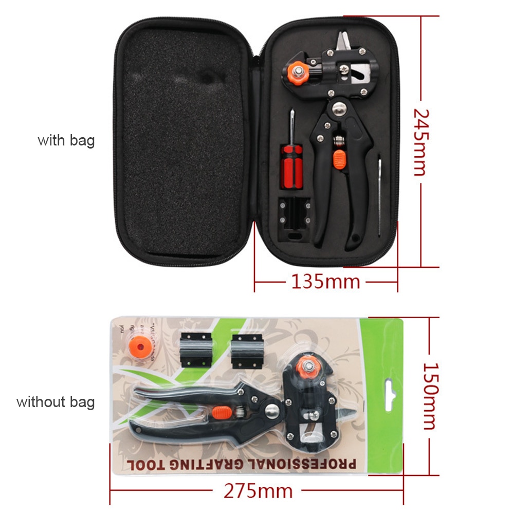 Garden Fruit Tree Pruning Shears Scissor Grafting cutting Tool w 2 Blade garden tools set pruner Tree Cutting Tool