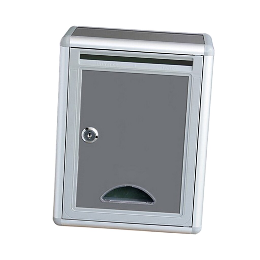 High Security Locking Wall Mounted Mailbox - Office Box - Comment Box - Letter Box - Deposit Box