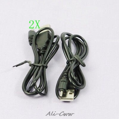 2 X Cabo do Carregador USB para Nokia N73 N95 E65 6300 70cm