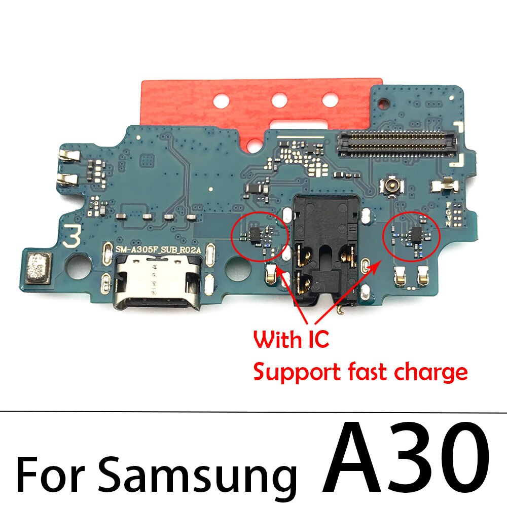 Oryginalny ładowania Port USB ładowarka płyta dokująca Flex dla Samsung Galaxy A10 A105FN A12 A21 A20 A30 A40 A50 A70 A10S A30S A50S A71