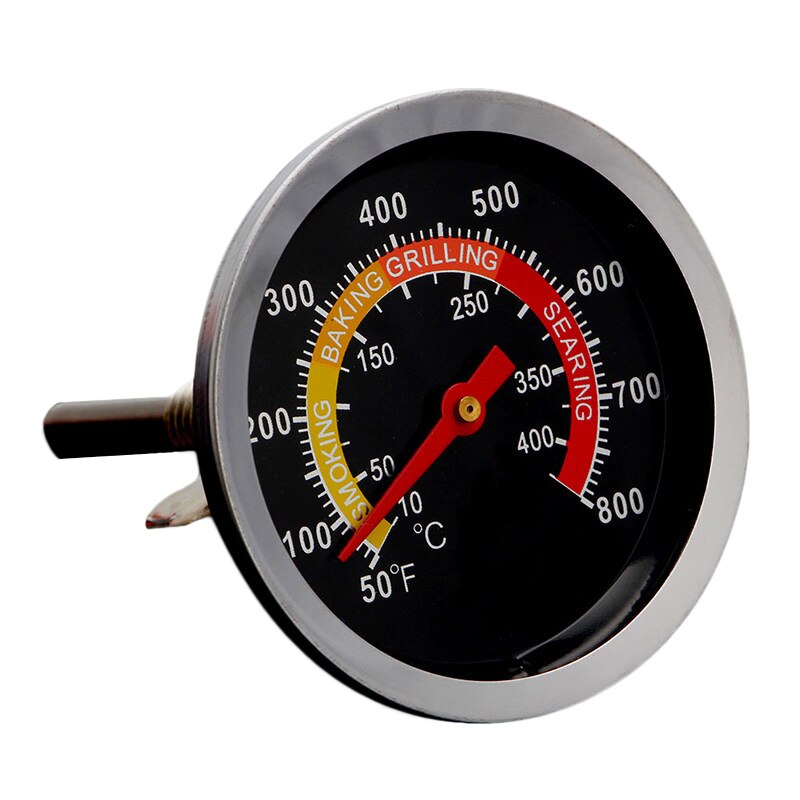 Neue Edelstahl BBQ Raucher Grill Thermometer Temperatur Gauge 10-400Degrees Celsius grill grill lebensmittel thermometer