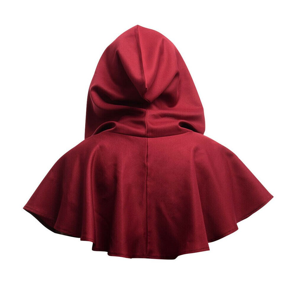 Adultos capa con capucha gótico Cosplay vampiro diablo capas Unisex disfraz de de Halloween Medieval bruja, mago Punk capa