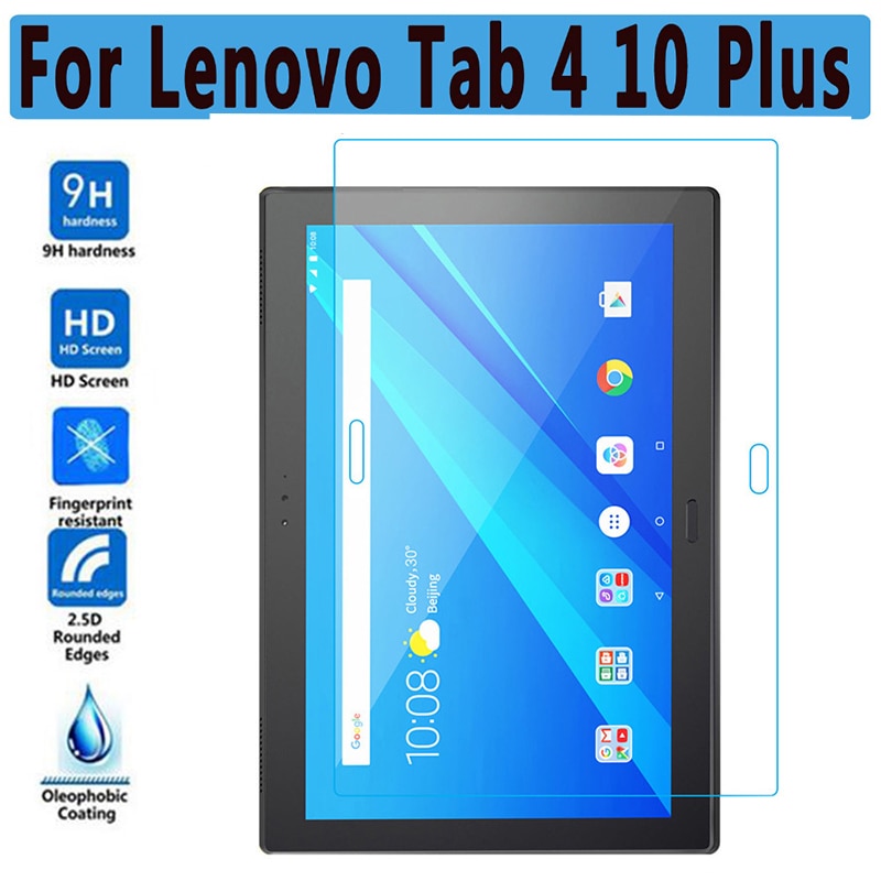 Hd Gehard Glas Voor Lenovo Tab 4 10 Plus Screen Protector Voor TB-X704F TB-X704L TB-X704 Tablet 9H 0.33Mm glas Film Guard