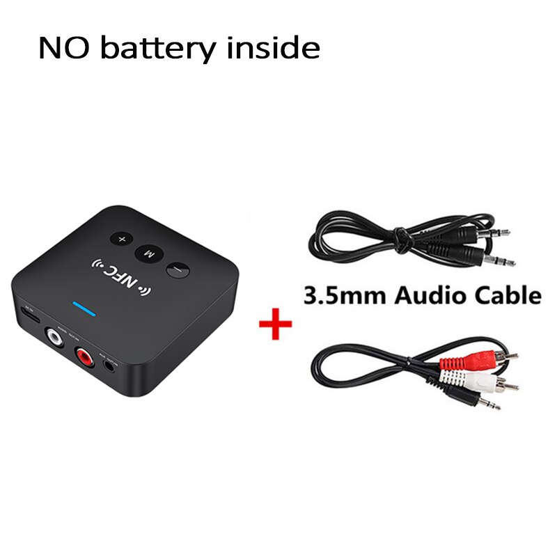 Bluetooth Receiver Transmitter BT 5.0 TF Card Stereo 3.5mm Jack AUX RCA Wireless Bluetooth Audio Adapter For TV Car Headphone: Default Title