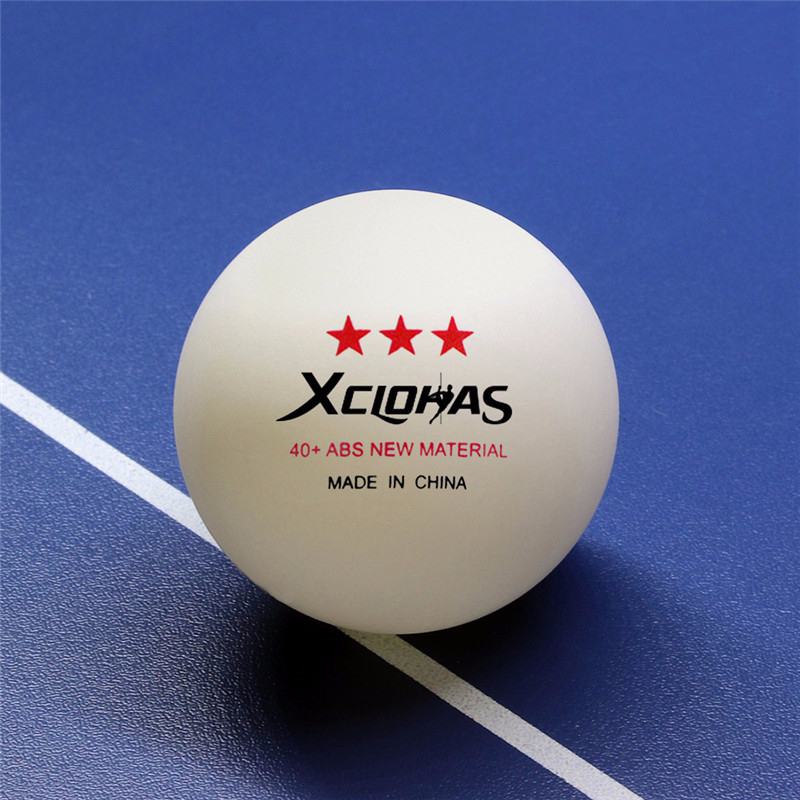 Materiaal 10 Stuks Xclohas 3 Star Tafeltennis Ballen Sets Abs Plastic Engels Gemarkeerd Ping Pong Ballen Concurrentie Training ballen