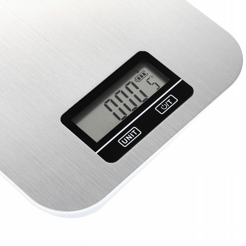 5kg/1g Kitchen Scale Set Scales Kitchen Measuring Stainless Steel Electronic Food Accessories for Weight Measuring
