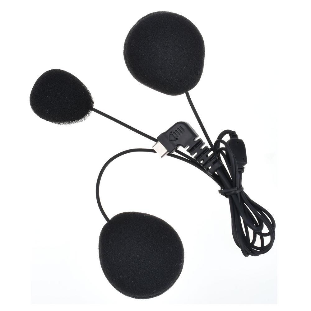 Fodsports BT-S2 S3 Helm Intercom Headset Oortelefoon Type-C Interface Motorfiets Draadloze Bluetooth Interphone Hard/Soft Mic