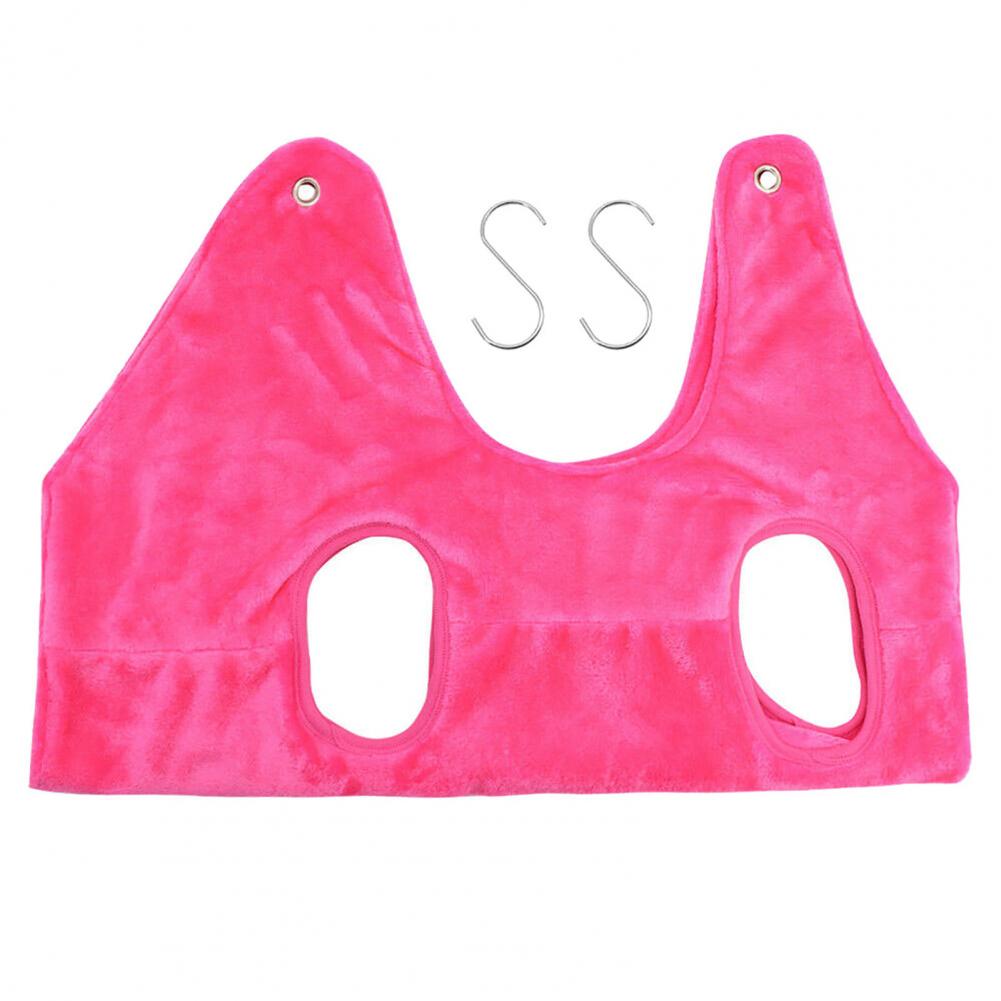 Dog Hammock Helper Dog Cat Grooming And Nail Trimming Pet Grooming Hammock Restraint Bag For Dogs Bathing Trimming Nail: Pink / L