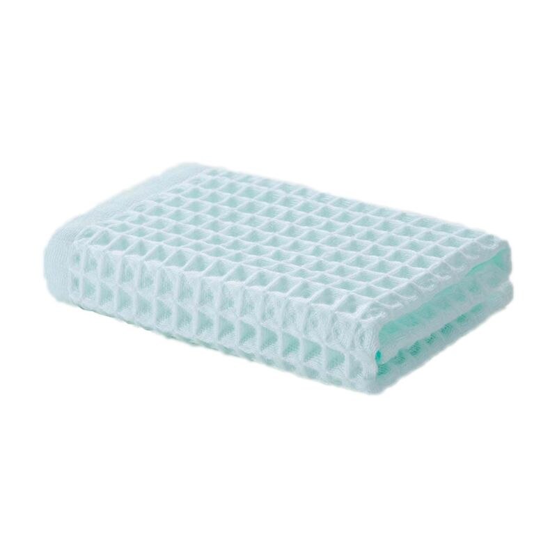 Soft Cotton Waffle Face Towels Home Textile for Adult Soft Absorbent Household Bathroom Towel Toiletries Household: E