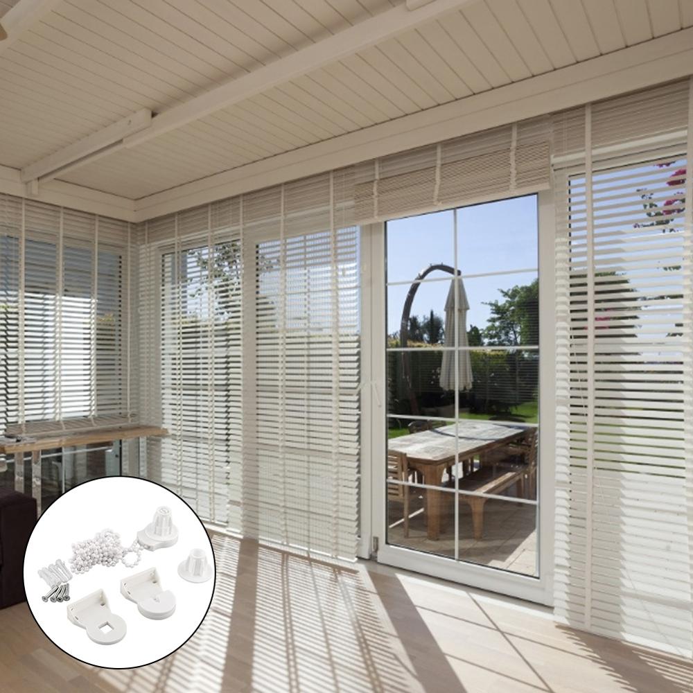 Home Decor Bracket Bead Chain Curtain Accessories Window Treatments Hardware Roller Blind Shade 25mm Kit Clutch Control Ends