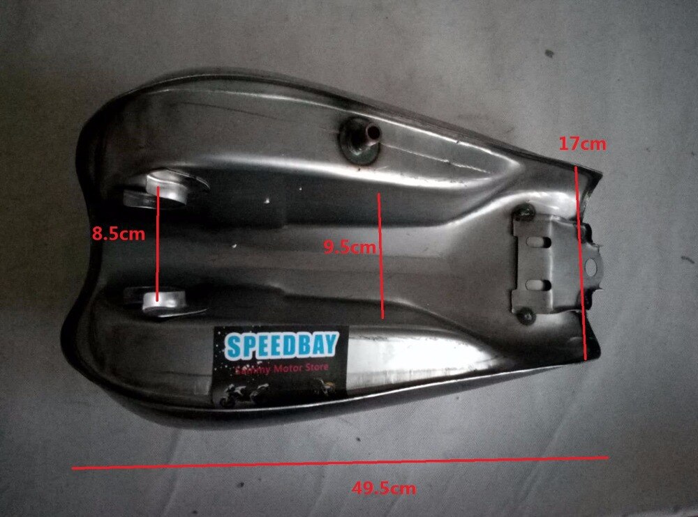 XV125 XV250 Bare Steel Gas Motorcycle Fuel Tank