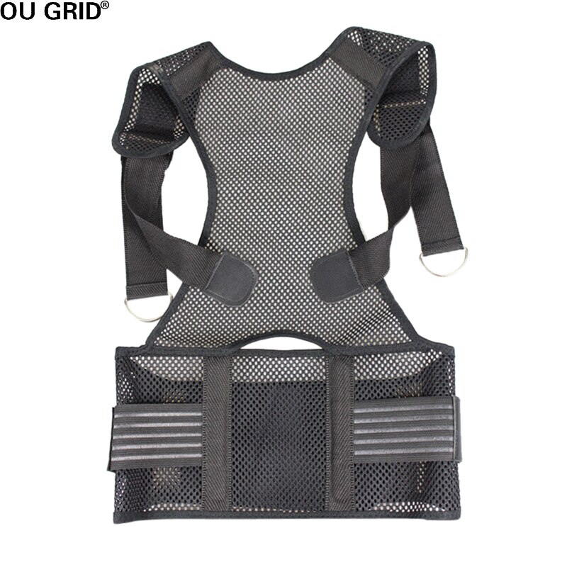 Back Brace Posture Corrector for Women Men - Back Lumbar Adjustable Support Shoulder Posture Support for Improve Posture Provide: XXL