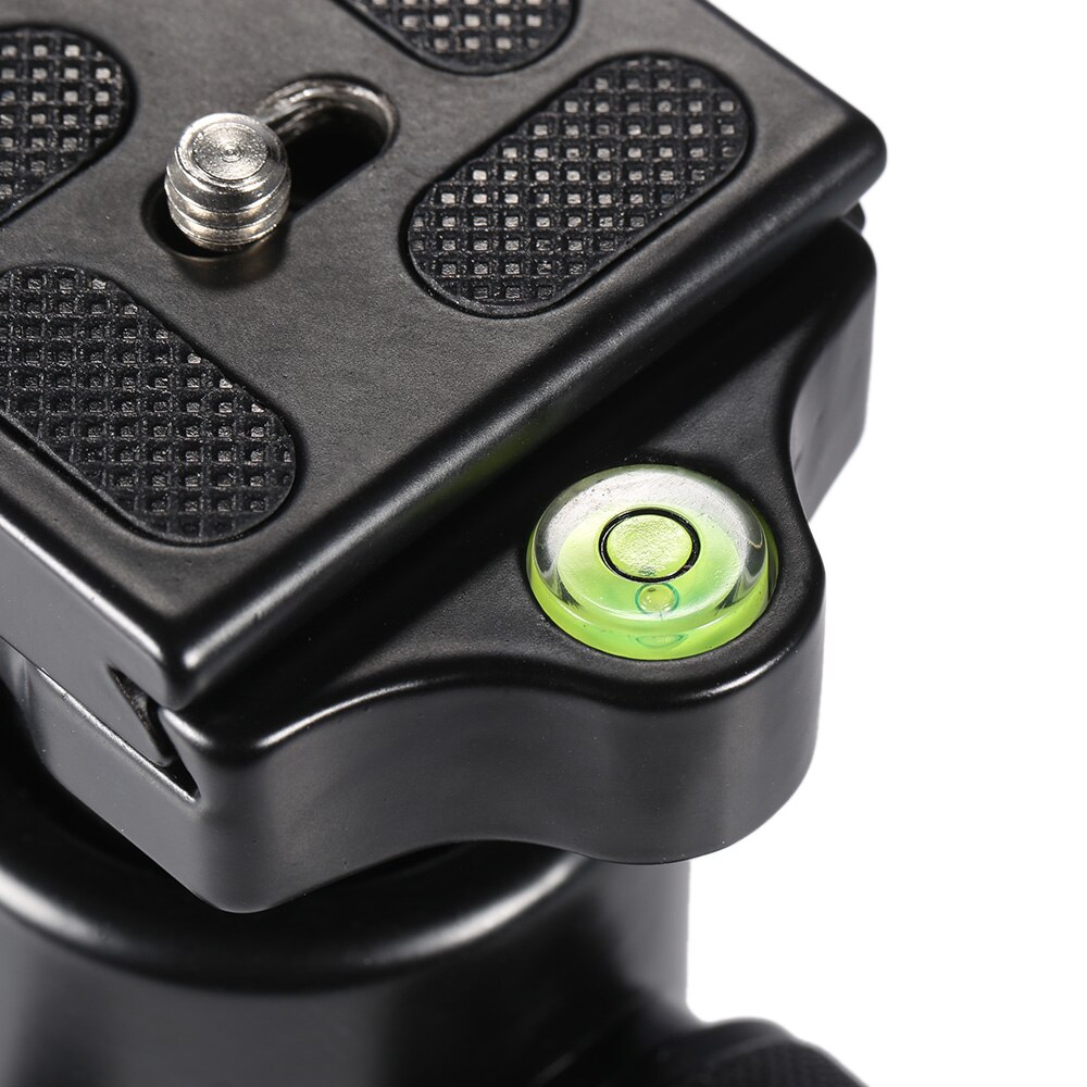 Andoer Aluminum Alloy Ball Head Ballhead Maximum Load 3KG with Quick Release Plate 1/4" Screw for Camera Tripod Slideway