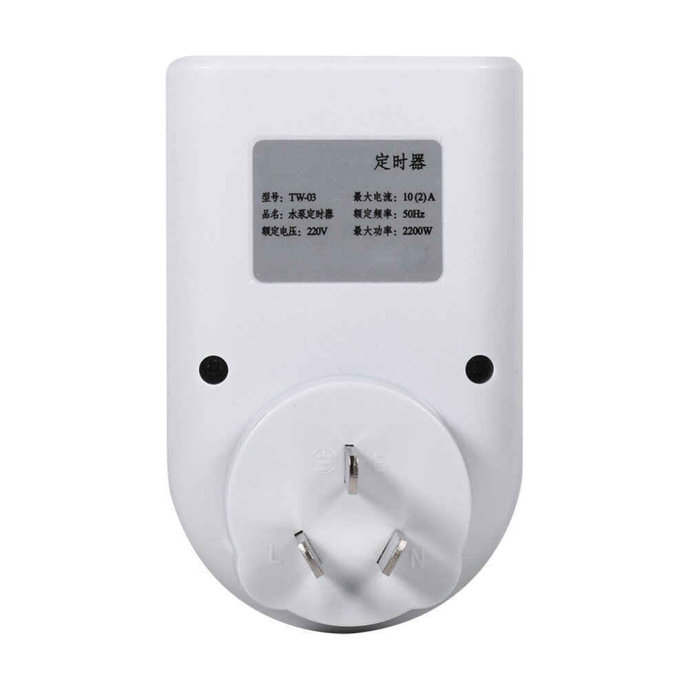 Electronic Digital Timer Switch Home Universal Energy Saving 1-60 Minutes Timing Socket AC 220V 10A AU Plug With LED Indicator