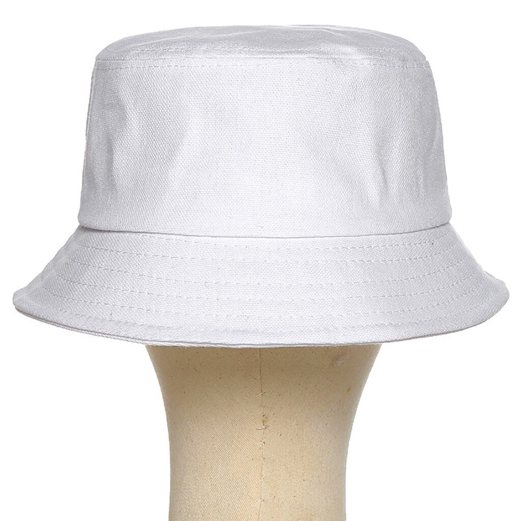 Le donne Blu Della Farfalla Del Ricamo Del Cappello Della Benna Pieghevole anti-scottature Bianco Cappello Del suola Della Protezione di anca salto Berretto di Pesca Kapelusz 20Jun25