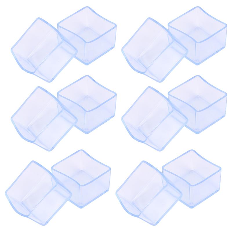 40Pcs Desk Legs Protective Cover Chair Leg Caps Floor Protector Furniture Foot Covers Foot Table Leg Mat For Home Office Shop