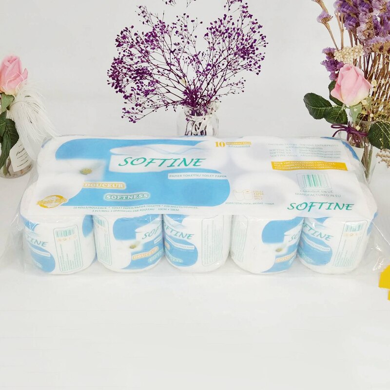 Household Toilet Paper roll paper Home Bath Toilet tissue cleaning tissue Napkin Water absorption soft 3-layers paper towel