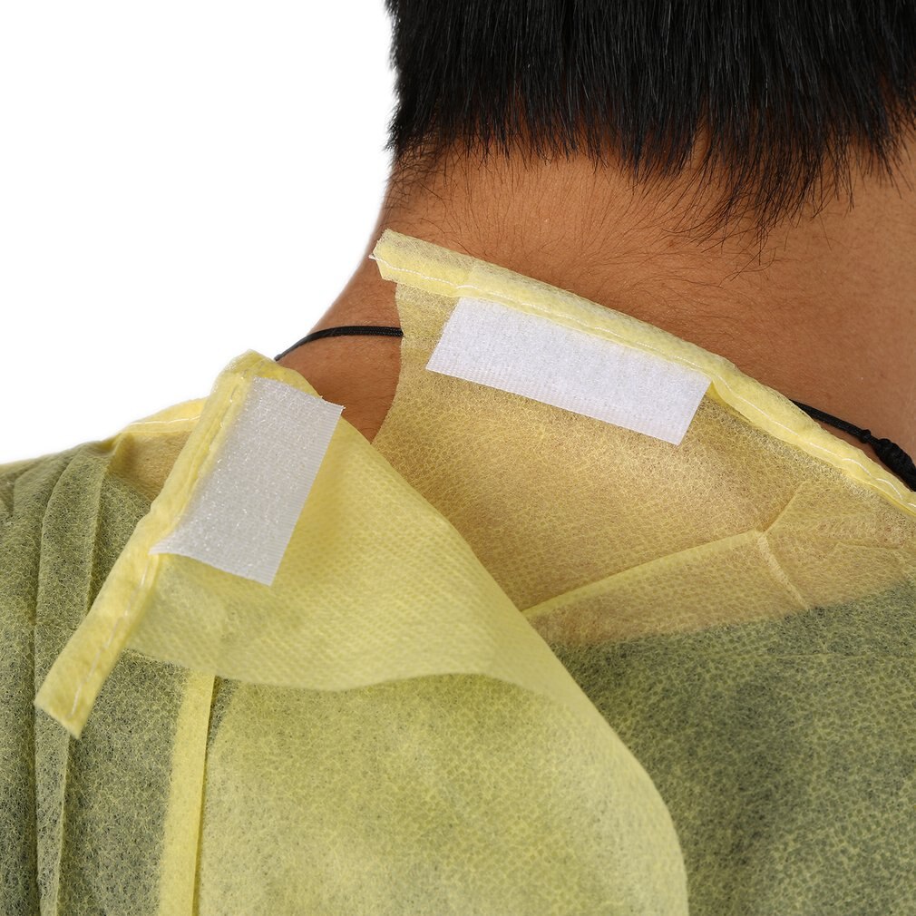 One Time Disposable Waterproof Oil-Resistant Protective Coverall for Spary Painting Decorating Clothes Overall Suit