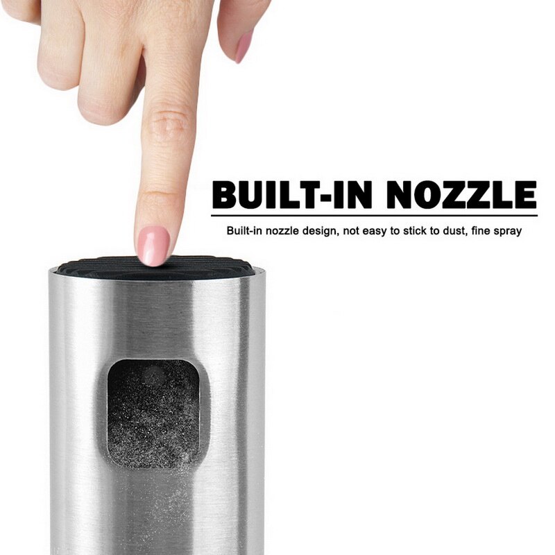 Olive Oil Vinegar Sprayer Oil Spray Bottle Pump Stainless Steel Oil Dispenser Seasoning Kettle BBQ Kitchen Tool For Cooking BBQ