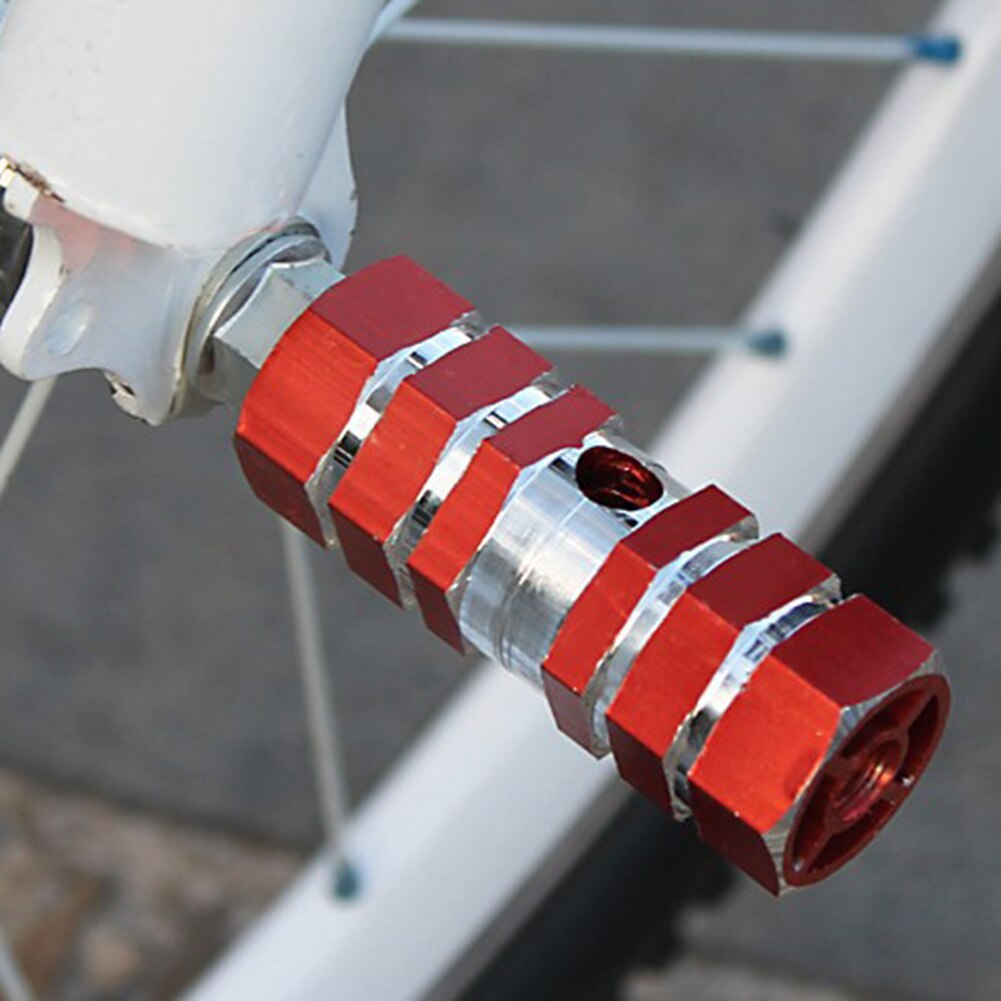 1Paar Fahrrad Fußrasten Fahrrad Pedal Hebel Aluminium Legierung MTB Rennrad Universal- Zubehör Fußstütze Hinten Pedale