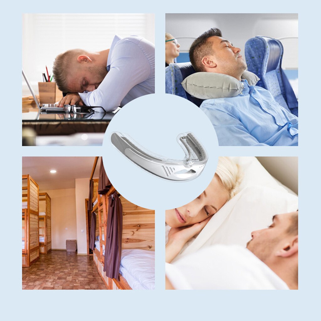 Zachte Siliconen Mond Guard Sport Gebitsbeschermer Tanden Bescherming Geen Koken