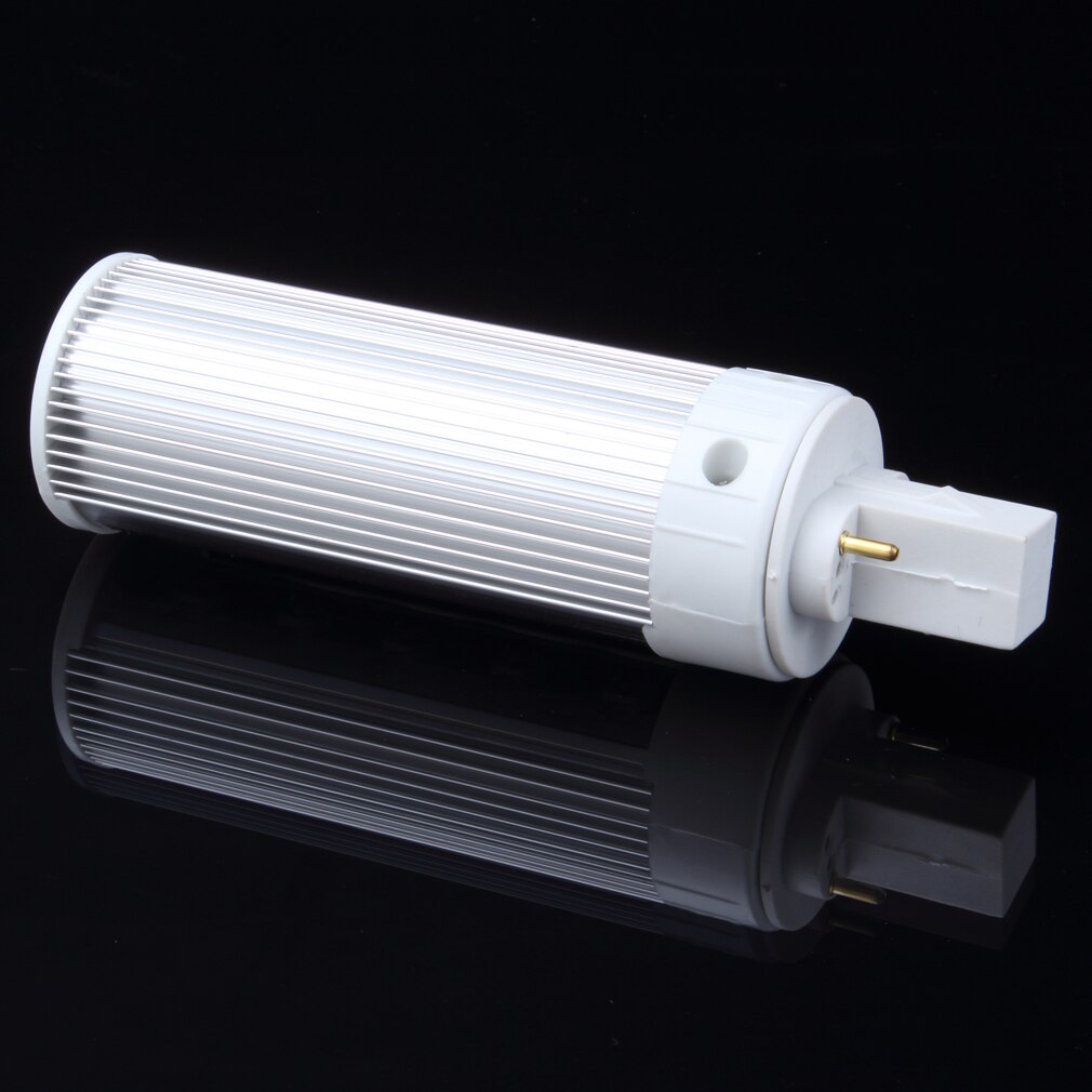 G24 5W Positive White Horizontal Use Half-Side Light Bulb High-power