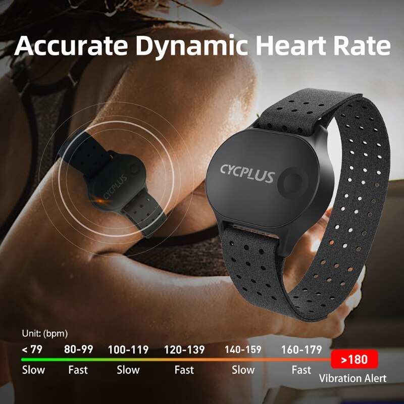 CYCPLUS moniteur de fréquence cardiaque brassard dragonne Bluetooth 4.0 ANT + accessoires de Fitness sans fil capteur de fréquence cardiaque