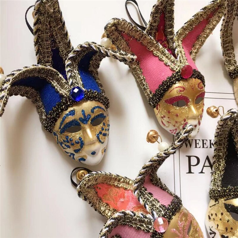 Venetiaans Masker Italië Koelkast Magneten Sticker Bell Clown Party Decoratie Magnetische Stickers Magneten Home Decoratie