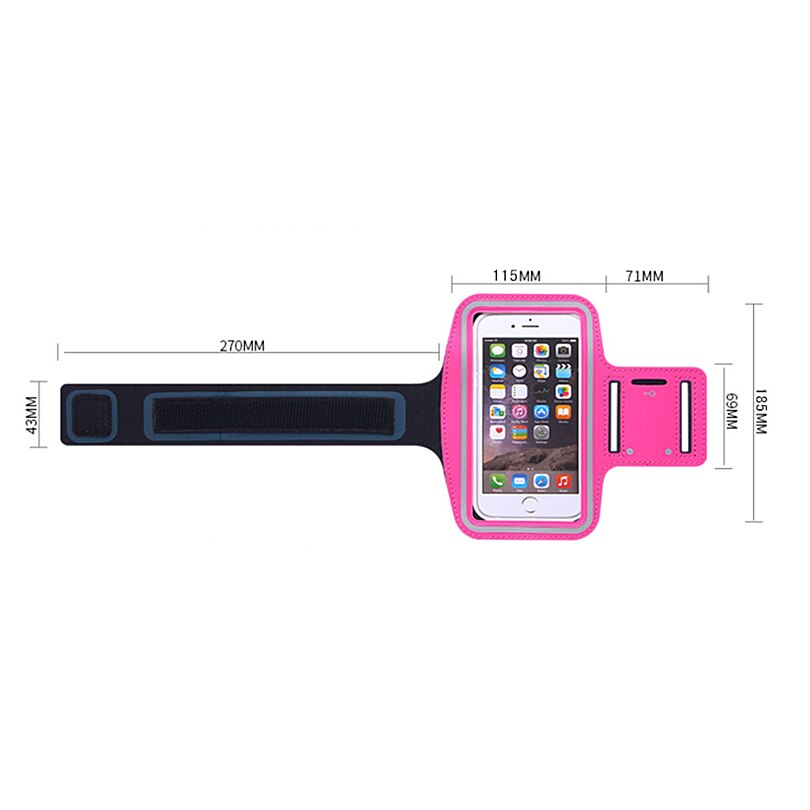 5 - 7 zoll Outdoor-Sport Telefon Halter Armband Fall für Samsung Gym Lauf Telefon Tasche Arm Band Fall für iphone 12 Pro Max 11X7 +