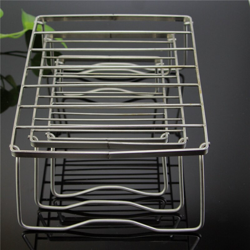 Burner Rack Stainless Steel Small Gas Stove Support Folding Campfire Charcoal Grill Stand